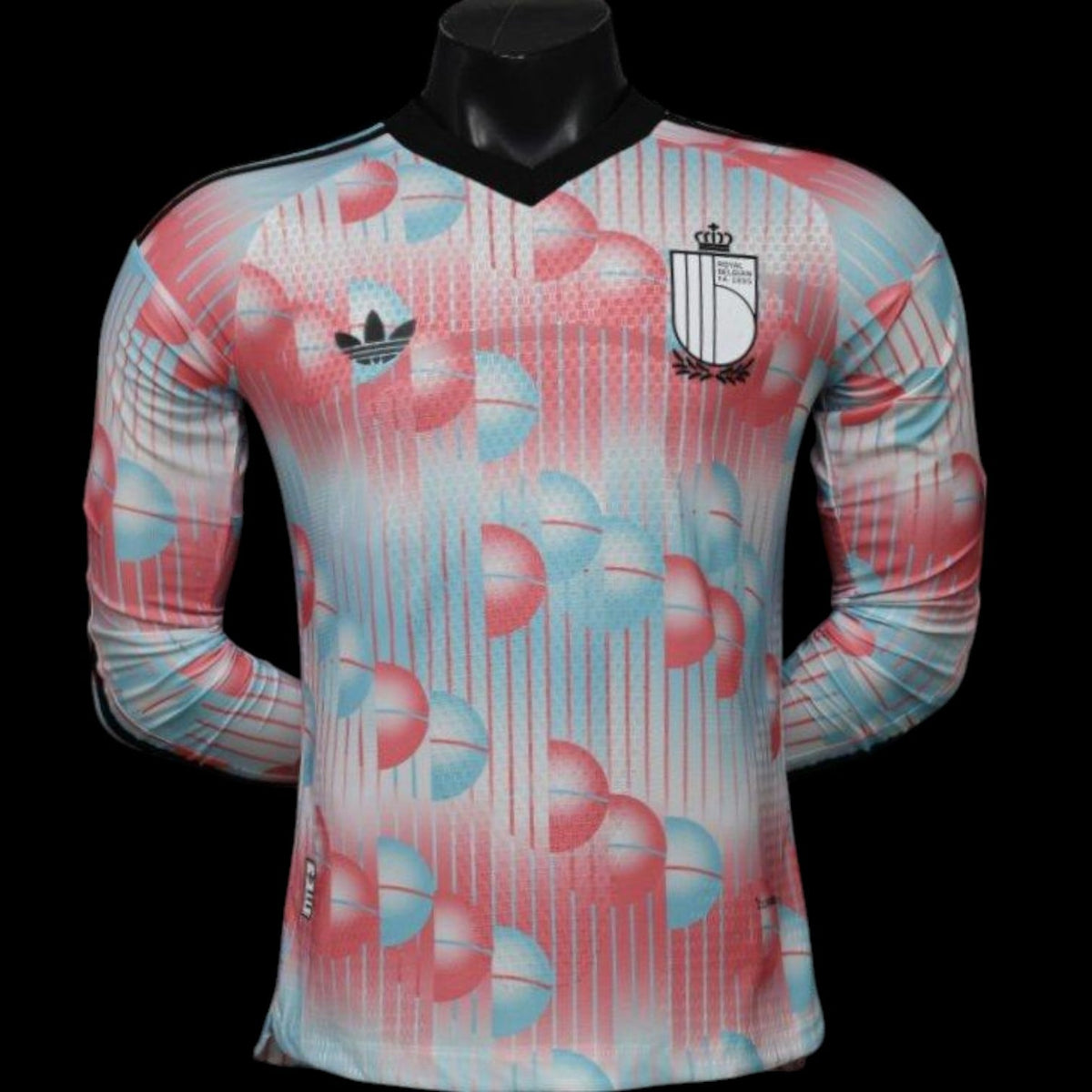 Belgique Maillot Manches Longues Extérieur  26/27 – Version Player — vue 1