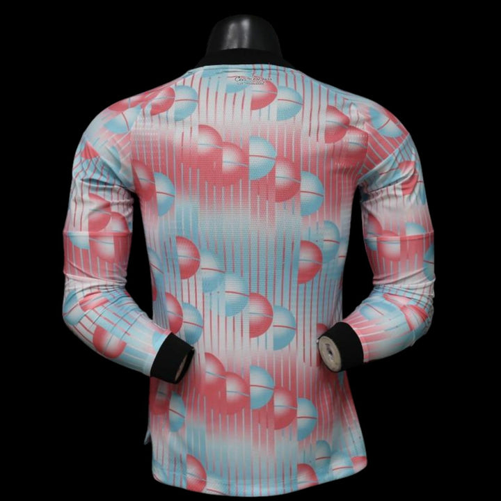Belgique Maillot Manches Longues Extérieur  26/27 – Version Player — vue 2