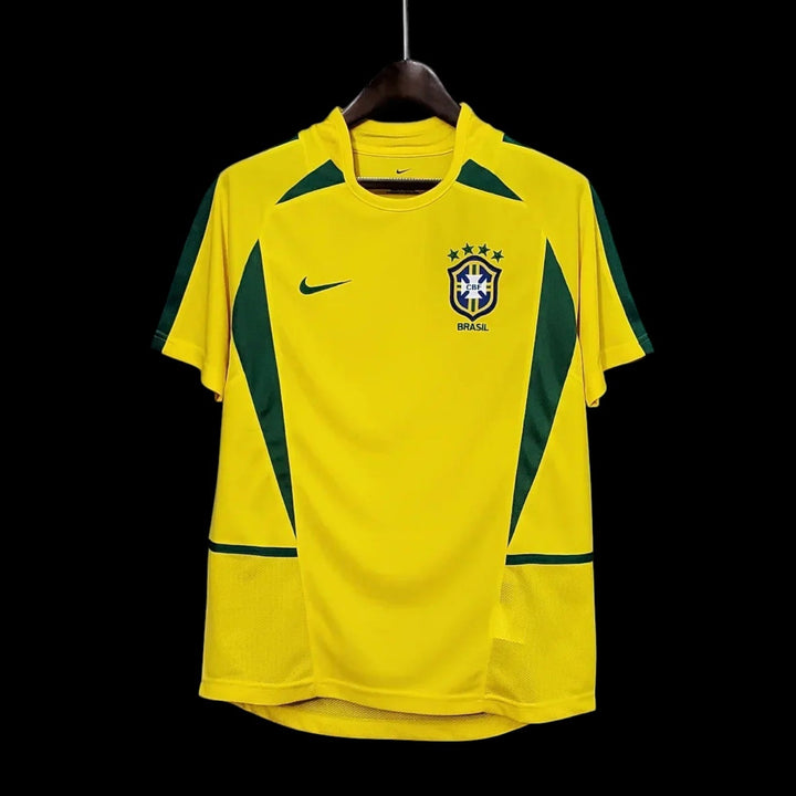 Brésil Maillot Rétro 2002 — vue 1