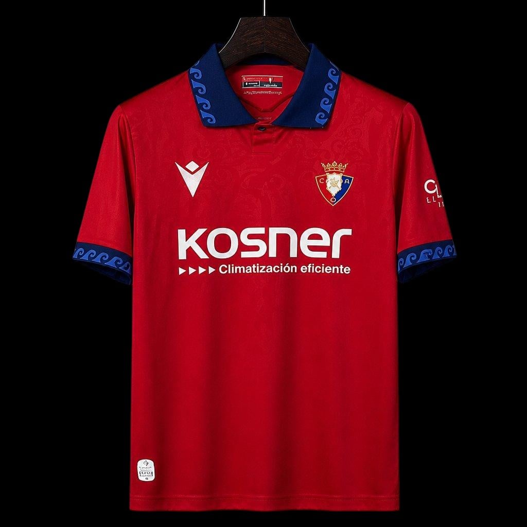 Osasuna Maillot Domicile 26/27 — vue 1