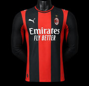 Milan AC Maillot Manches Longues Domicile 26/27 – Version Player — vue 1