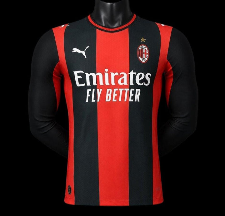 Milan AC Maillot Manches Longues Domicile 26/27 – Version Player — vue 1
