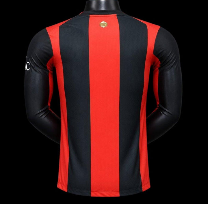 Milan AC Maillot Manches Longues Domicile 26/27 – Version Player — vue 2