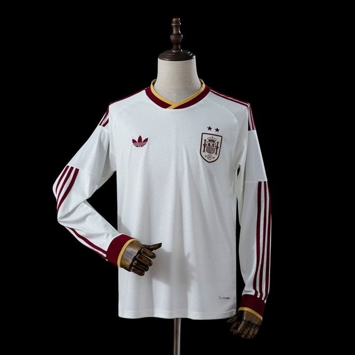 Espagne Maillot  Manches Longues 2 Étoile ⭐⭐ Extérieur 26/27 — vue 1