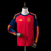 Espagne Maillot  Manches Longues 2 Étoile ⭐⭐ Domicile 26/27 — vue 1