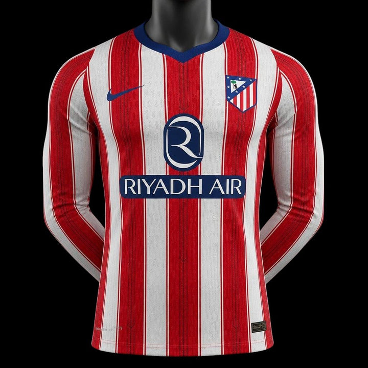 Atlético Madrid Maillot Manches Longues Domicile 26/27 – Version Player — vue 1