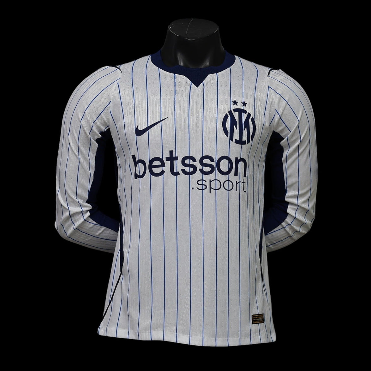 Inter Milan Maillot Manches Longues Extérieur 26/27 – Version Player — vue 1