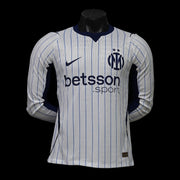 Inter Milan Maillot Manches Longues Extérieur 26/27 – Version Player — vue 1