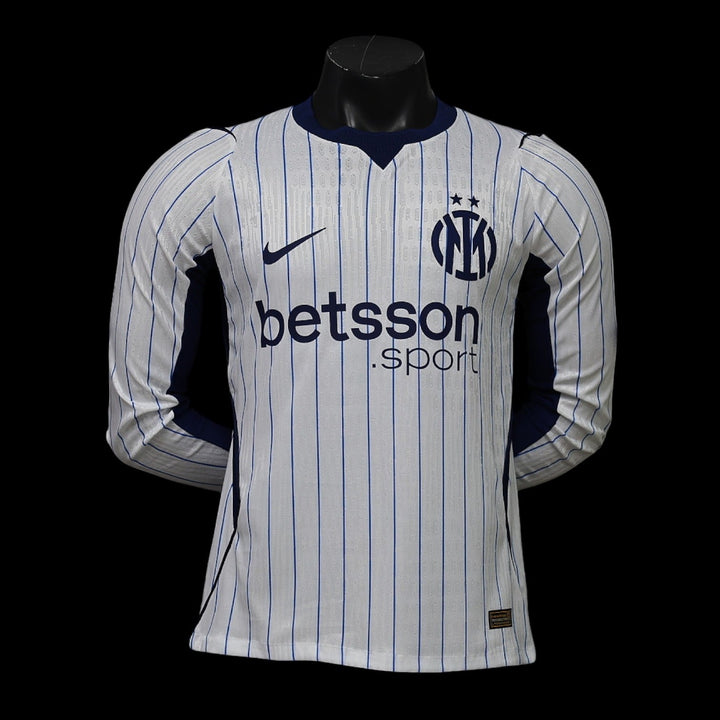 Inter Milan Maillot Manches Longues Extérieur 26/27 – Version Player — vue 1