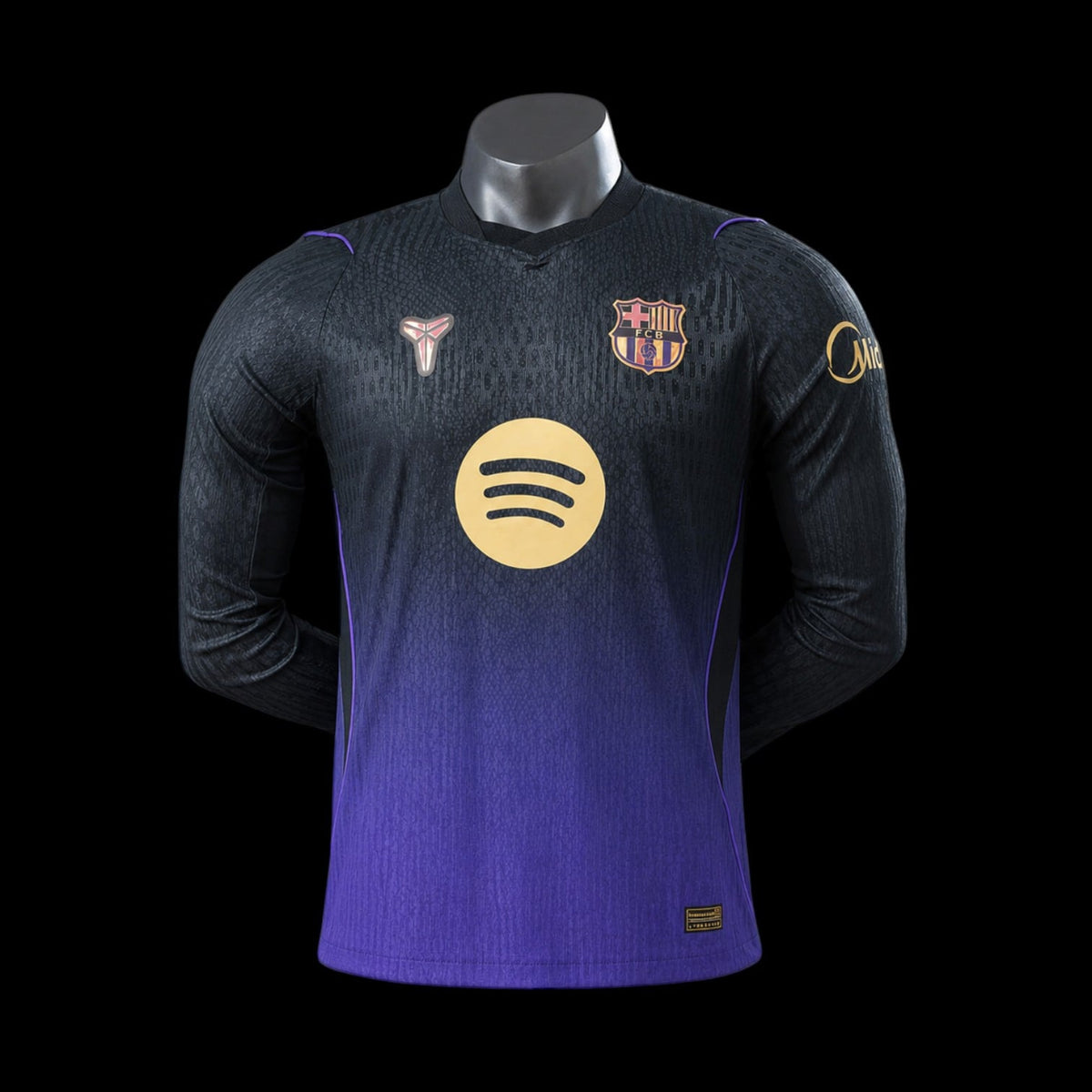 Barcelone Maillot Manches Longues Extérieur 26/27 – Version Player — vue 1