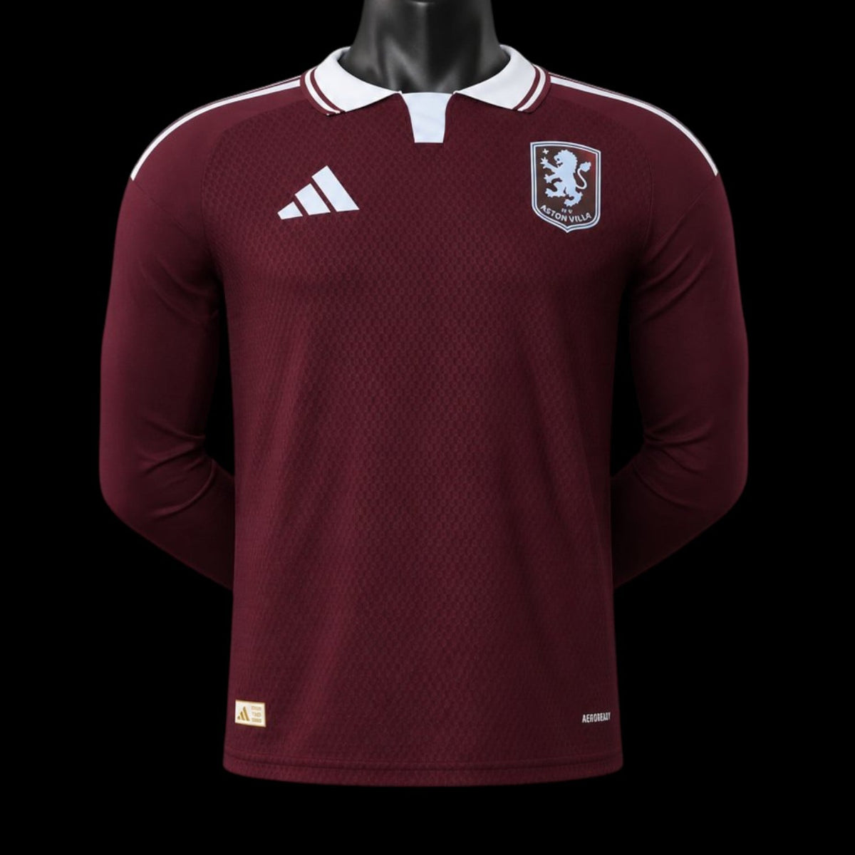 Aston Villa Maillot Manches Longues Domicile 26/27 – Version Player — vue 1