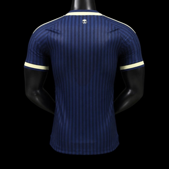Al Nassr Maillot Extérieur Bleu 26/27 – Version Player — vue 2