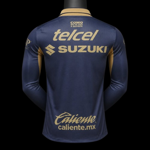 Pumas UNAM Maillot Manches Longues Domicile 26/27 – Version Player — vue 2