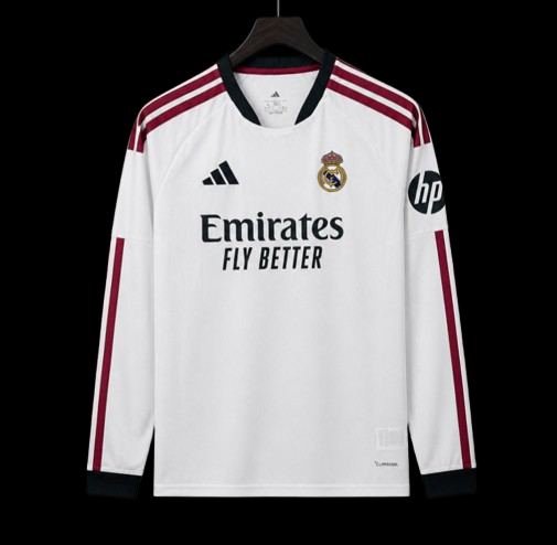 Real Madrid Maillot Manches Longues Domicile 26/27 — vue 1