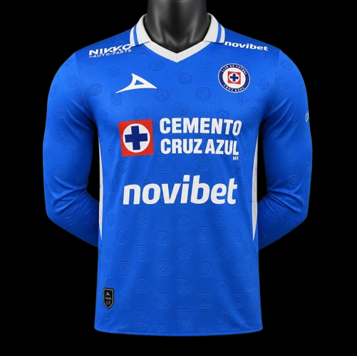 Cruz Azul Maillot Manches Longues Domicile 26/27 – Version Player — vue 1