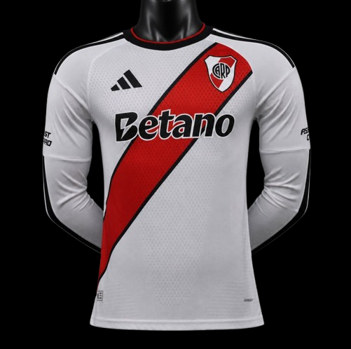 River Plate Maillot Manches Longues Domicile 26/27 – Version Player — vue 1