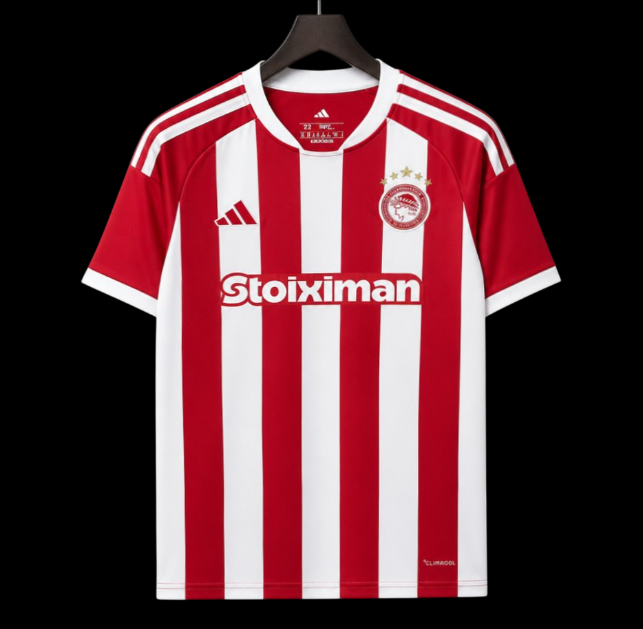 Olympiacos Maillot Domicile 26/27 — vue 1