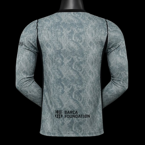 Barcelone Maillot Manches Longues Gardien 26/27 – Version Player — vue 2
