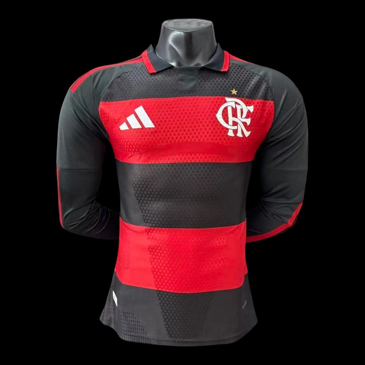 Flamengo Maillot Manches Longues Domicile 26/27 – Version Player — vue 1