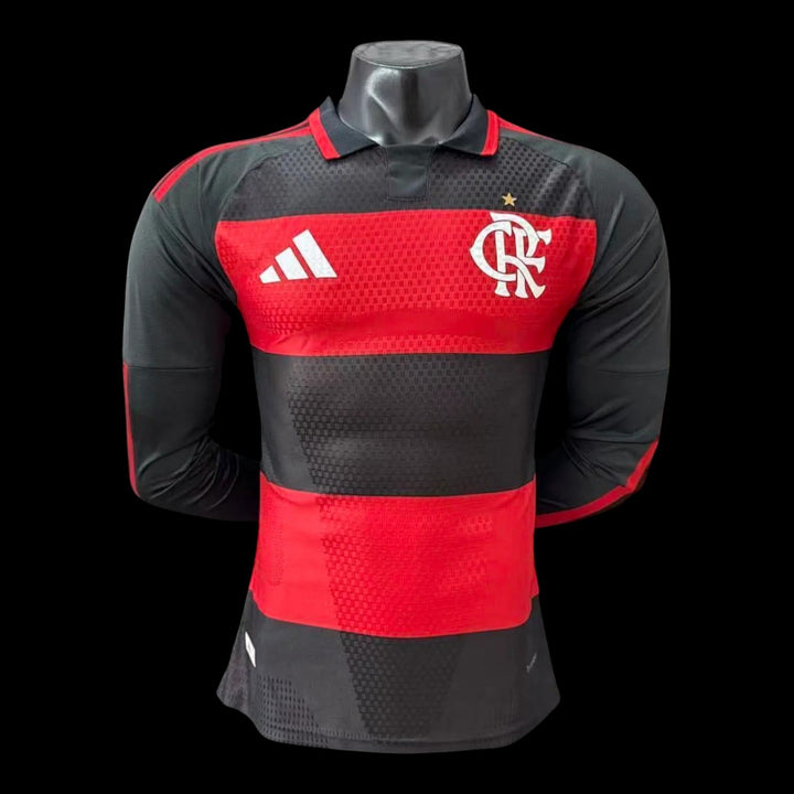 Flamengo Maillot Manches Longues Domicile 26/27 – Version Player — vue 1
