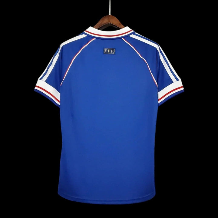 France Maillot Domicile Rétro 1998 — vue 2