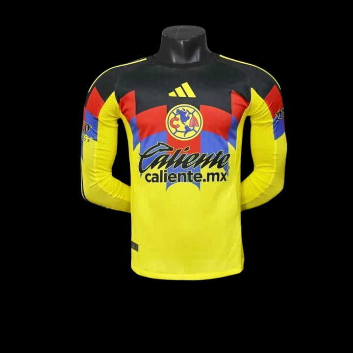 Club America Maillot Manches Longues Domicile 25/26 – Version Player — vue 1
