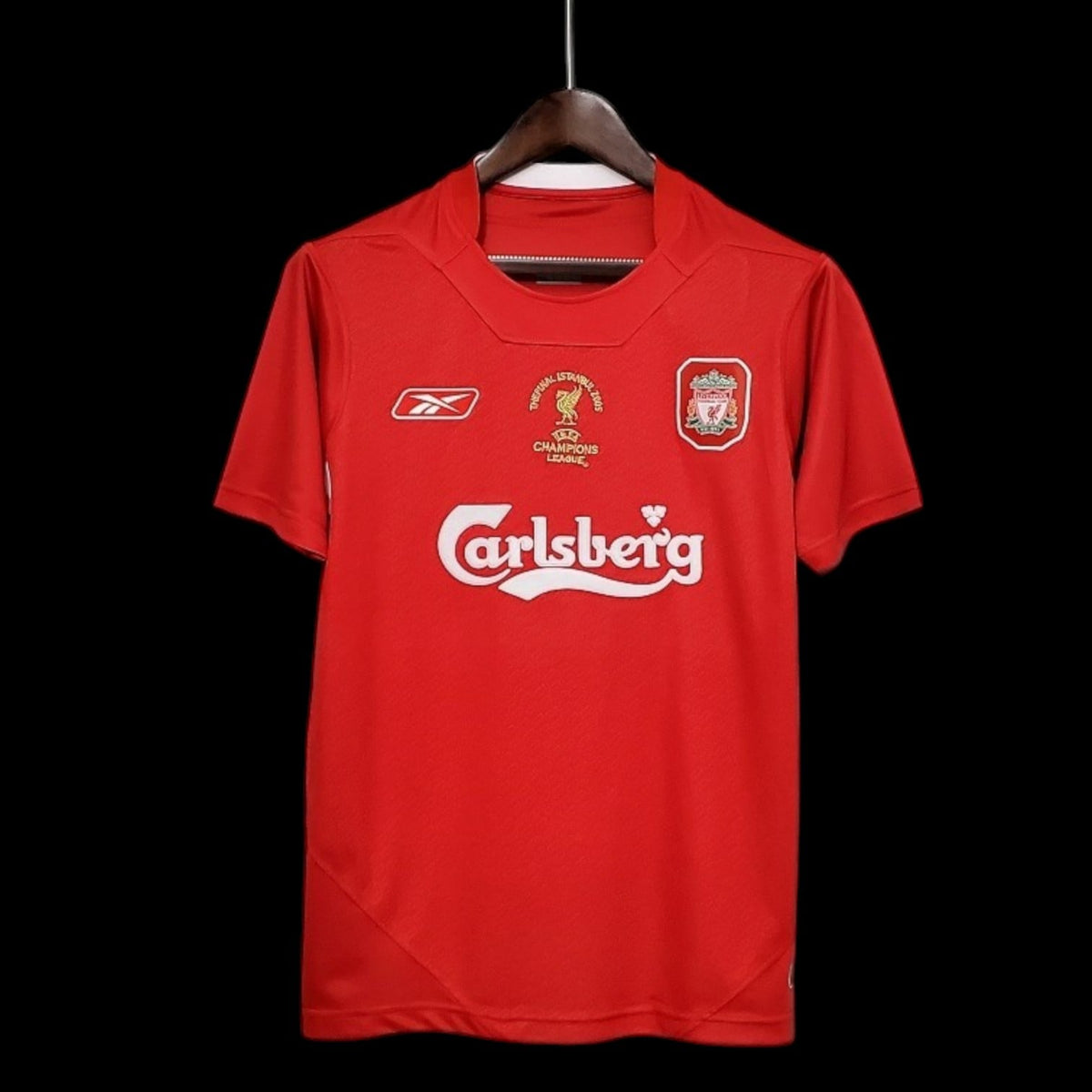 Liverpool Maillot Domicile Rétro 2005 — vue 1