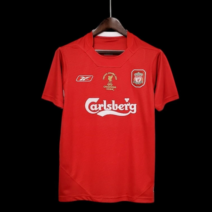 Liverpool Maillot Domicile Rétro 2005 — vue 1