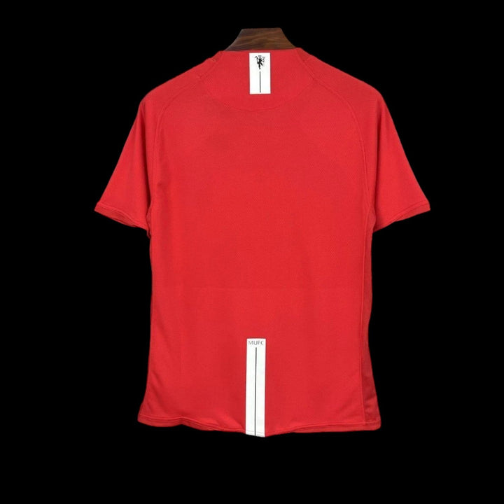 Manchester United Maillot Domicile UCL Rétro 2007/08 — vue 2