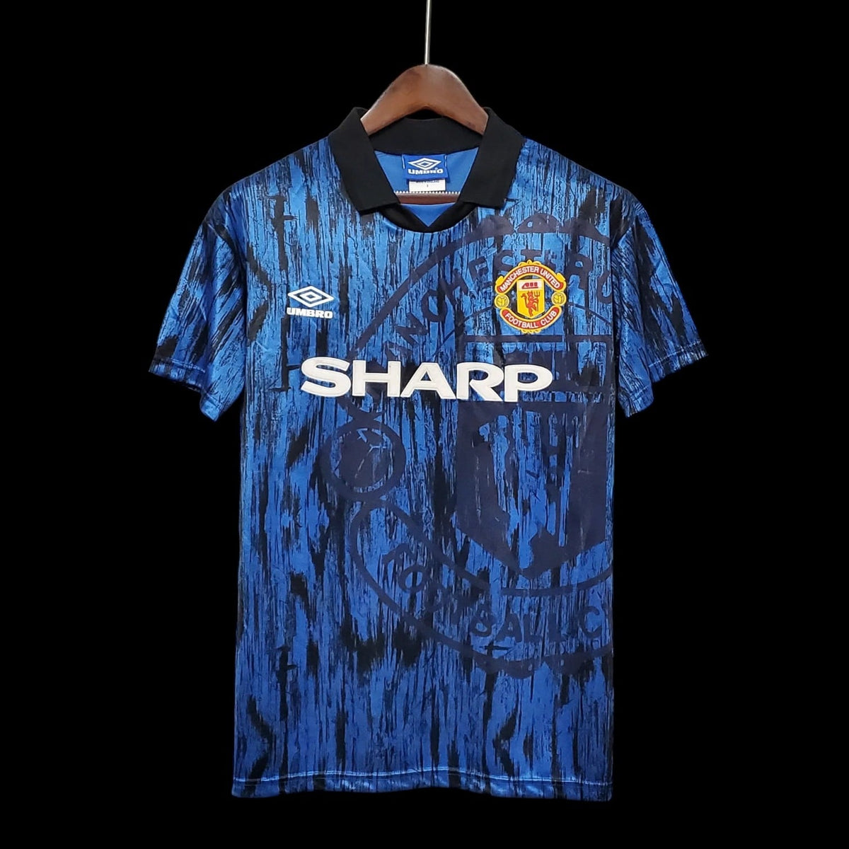 Manchester Utd Maillot Rétro 92/93 — vue 1
