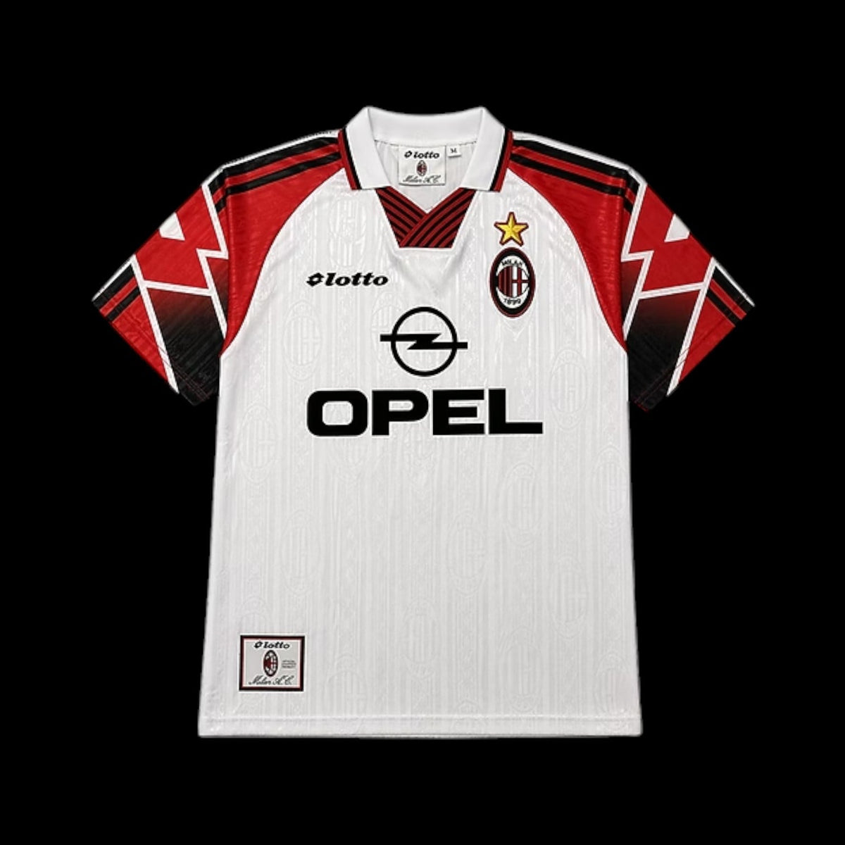 Milan AC Maillot Rétro 97/98 — vue 1