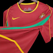 Portugal Maillot Domicile Rétro 2002 — vue 3