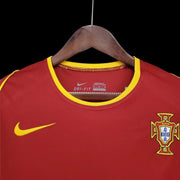 Portugal Maillot Domicile Rétro 2002 — vue 4