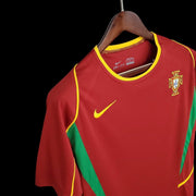 Portugal Maillot Domicile Rétro 2002 — vue 7