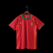 Portugal Maillot Domicile Rétro 2004 — vue 1
