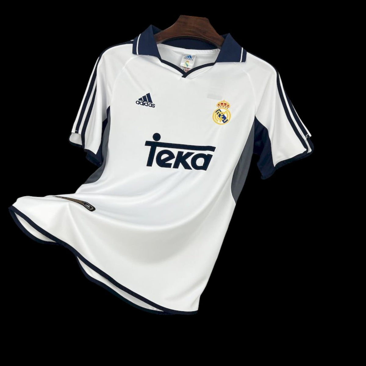 Real Madrid Maillot Domicile Rétro 2000/01 — vue 1