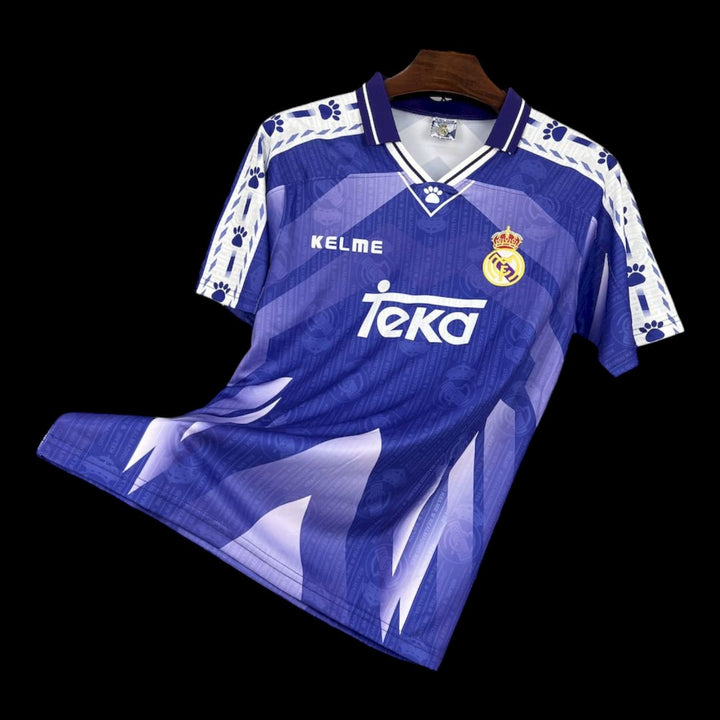 Real Madrid Maillot Extérieur Rétro 96/97 — vue 1