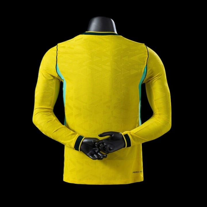 Brésil Maillot Domicile Manches Longues 26/27 – Version Player — vue 2