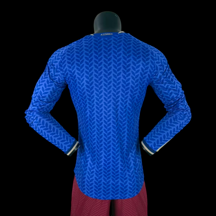 Italie Maillot Domicile Manches Longues 26/27 – Version Player — vue 2