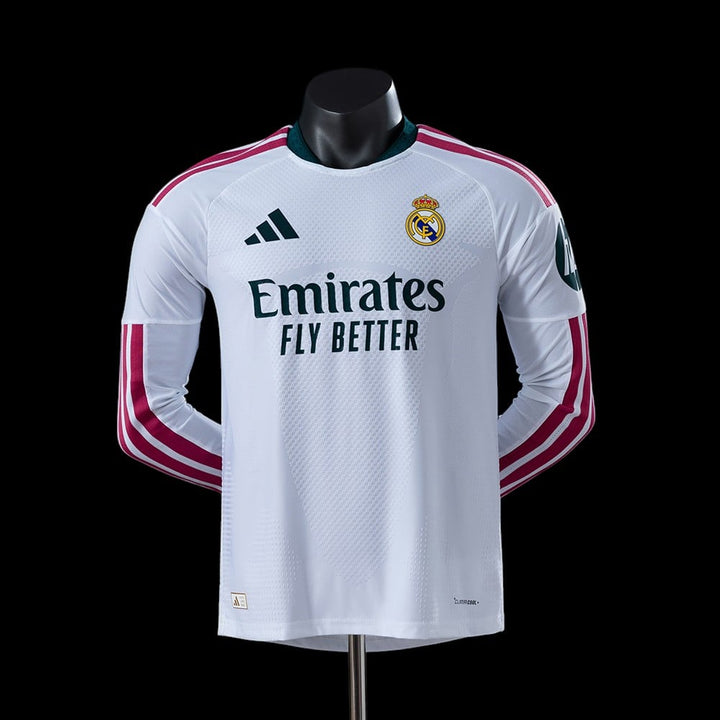 Real Madrid Maillot Manches Longues Domicile 26/27 – Version Player — vue 1