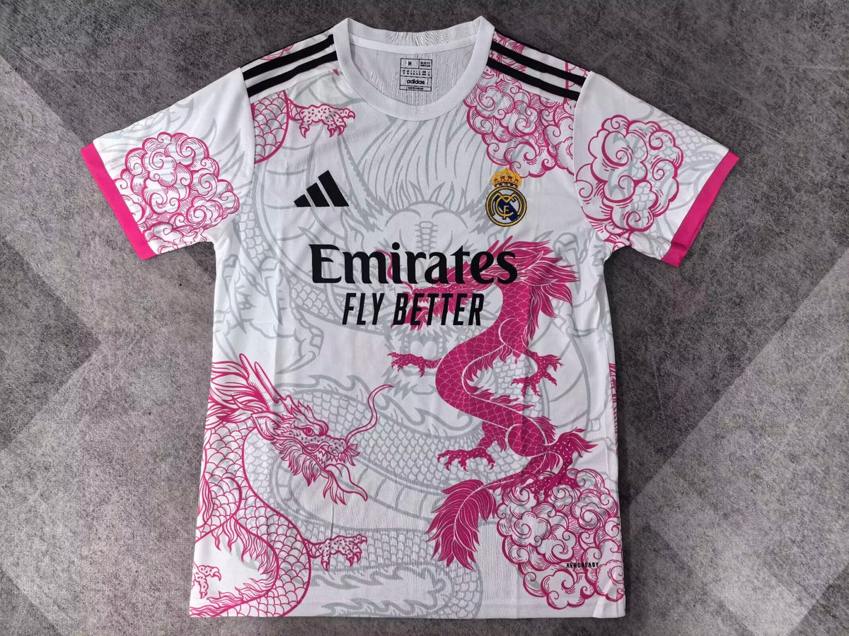 Maillot Real Madrid Concept Dragon Rose 2025/2026 — vue 1