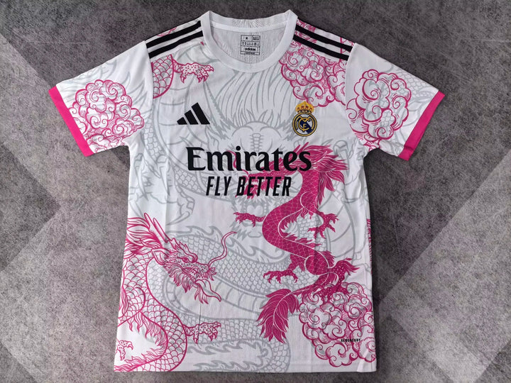 Maillot Real Madrid Concept Dragon Rose 2025/2026 — vue 1