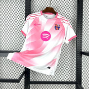 Maillot FC Barcelone Concept Rose et Blanc 2025/2026 — vue 1