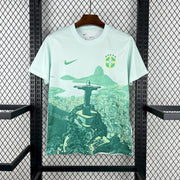 Maillot Brésil Concept Vert Menthe 2025/2026 — vue 1