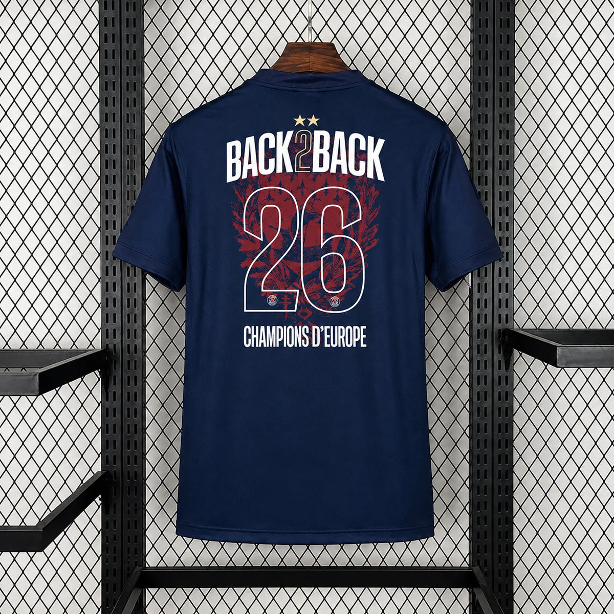 Maillot PSG (Paris Saint-Germain) Domicile BACK2BACK 2 Étoiles 2026/2027 — vue 1