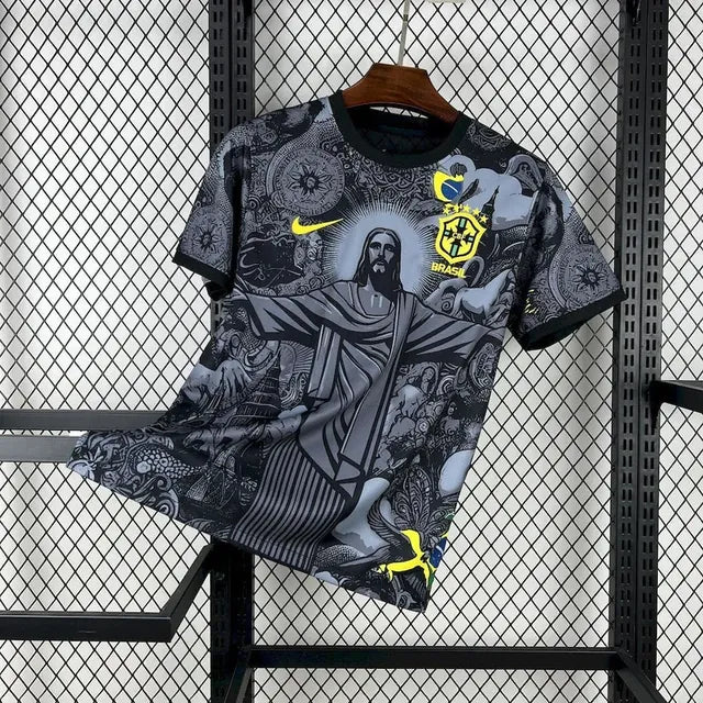 Maillot Brésil Concept Christ Gris 2025/2026